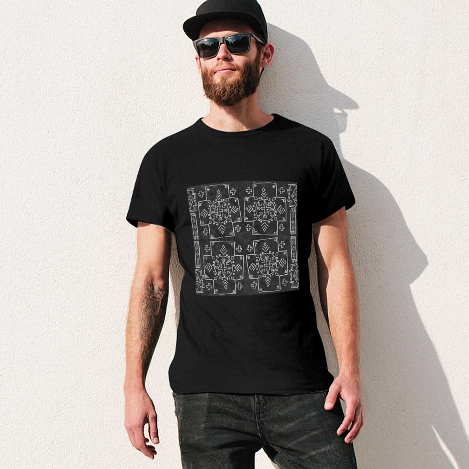 Mali Tribal Mud Cloth, Cross a - огляд і ціна Mudcloth Print Top