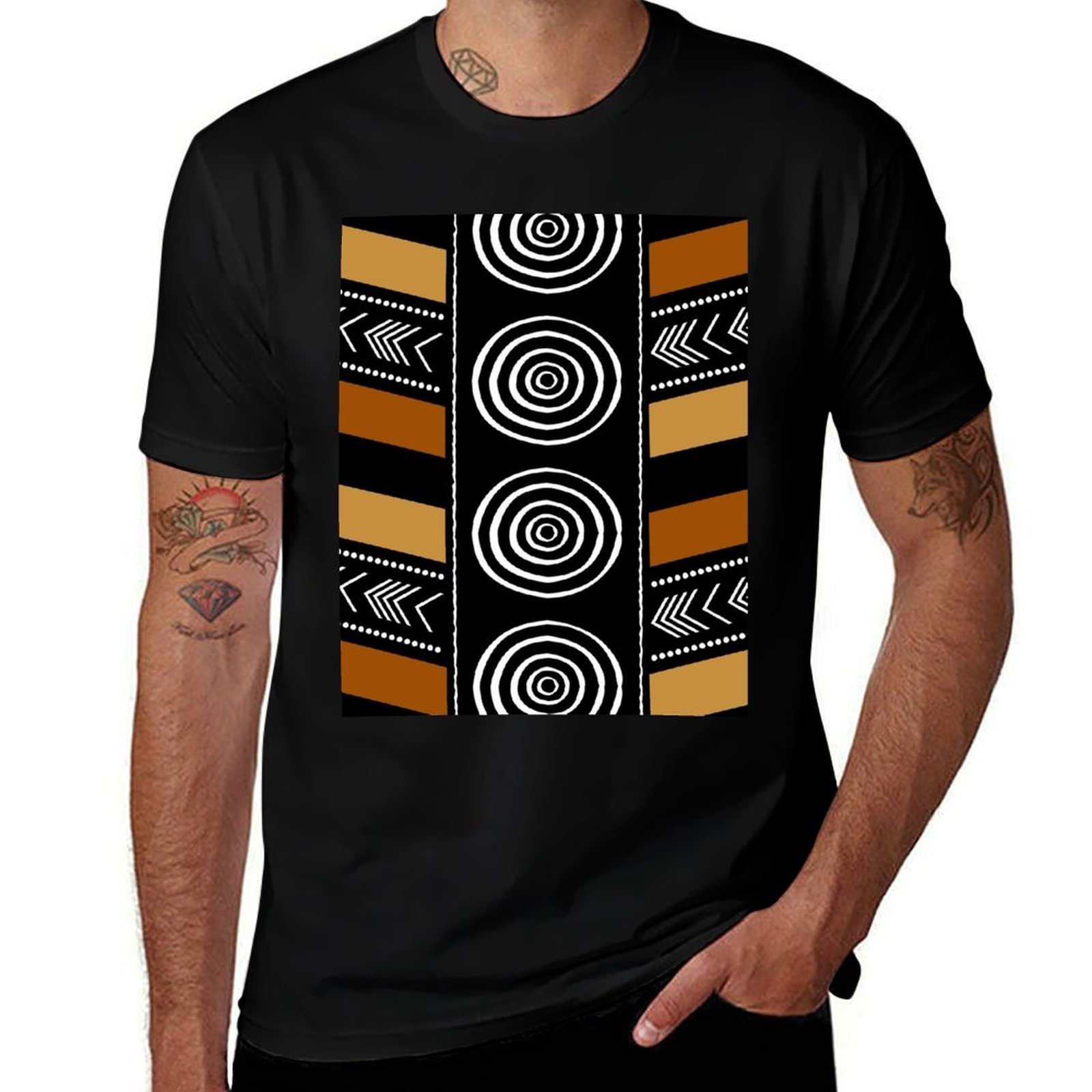 African Mud Cloth Artistry Art - огляд і ціна Mudcloth Print Top
