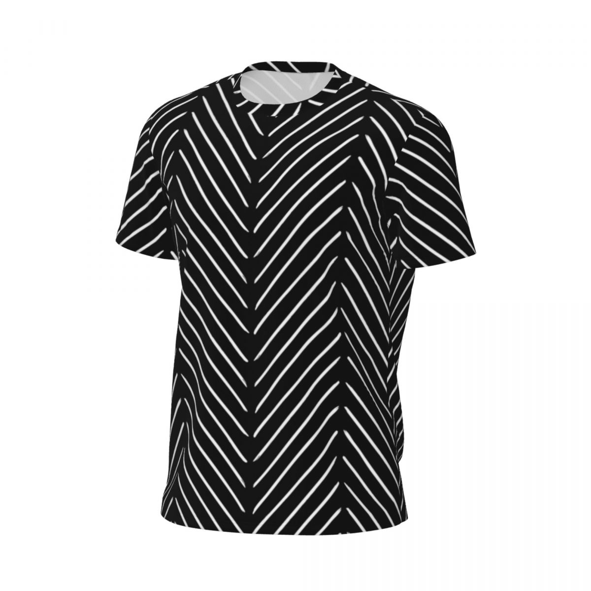 Sportswear T-Shirt Male Retro  - огляд і ціна Mudcloth Print Top