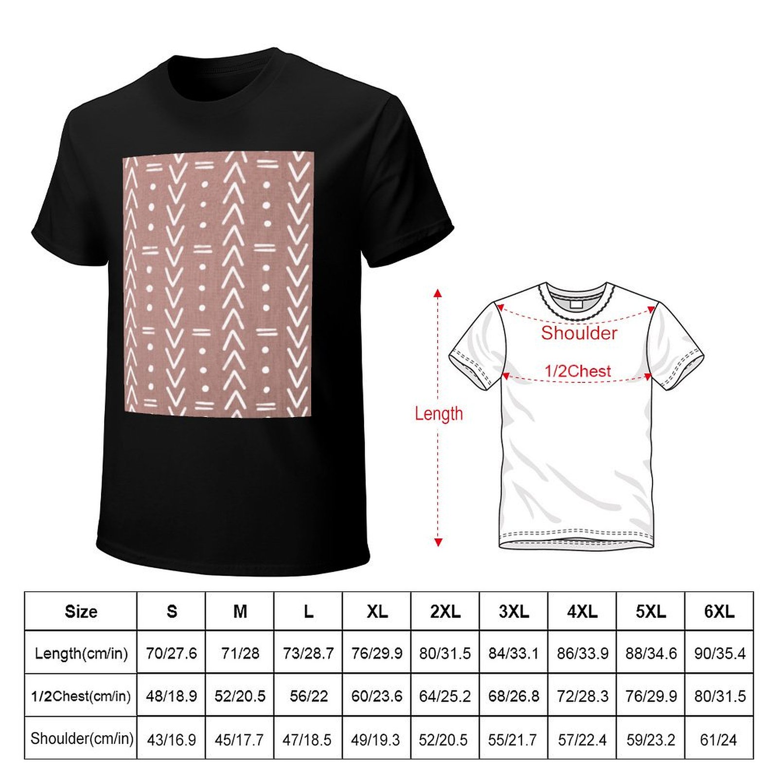 Mudcloth White Geometric Shape - огляд і ціна Mudcloth Print Top
