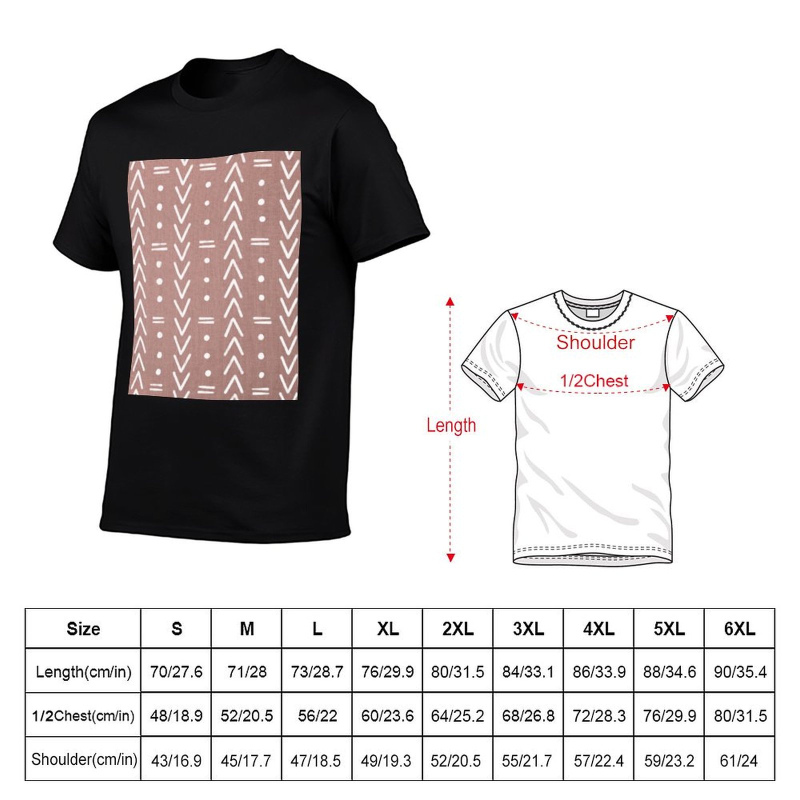 Mudcloth White Geometric Shape - огляд і ціна Mudcloth Print Top