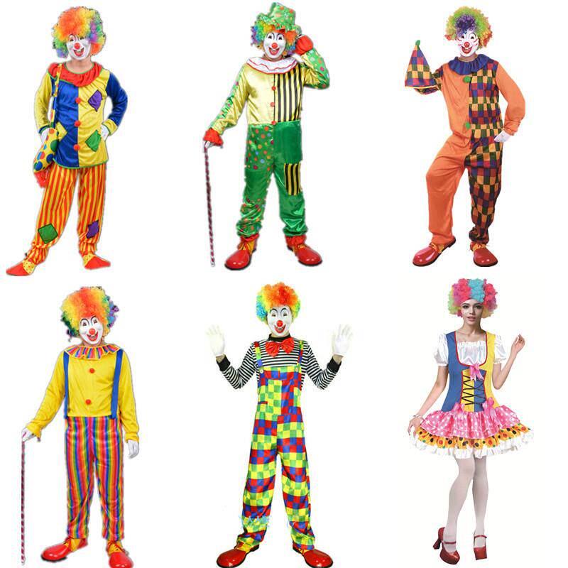 Halloween Clown Costume Ball C - огляд і ціна Ethnic Wear In Fashion