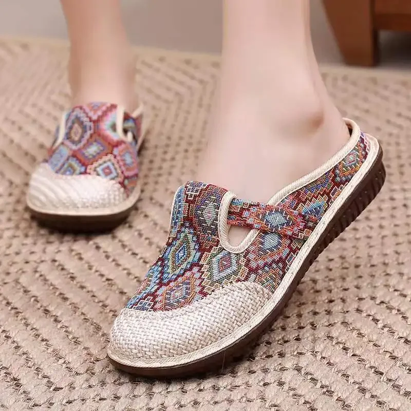 Womens Ethnic Style Slippers F - огляд і ціна Ethnic Fashion Walk