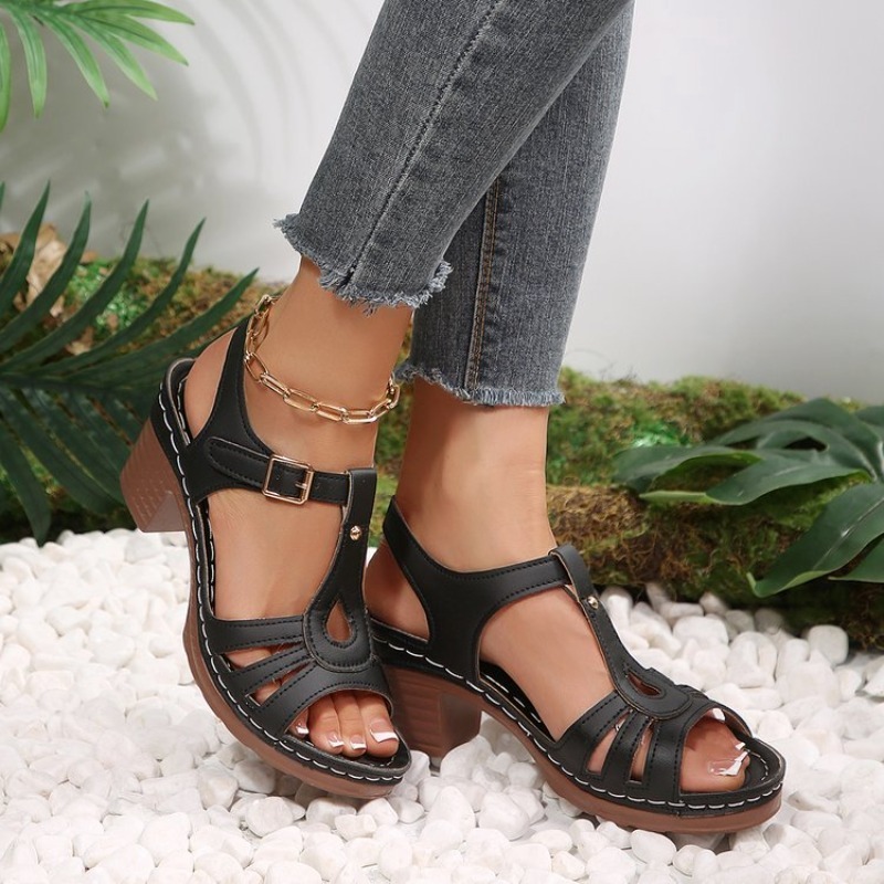 Women Ethnic Wedge Sandals Emb - огляд і ціна Ethnic Fashion Walk