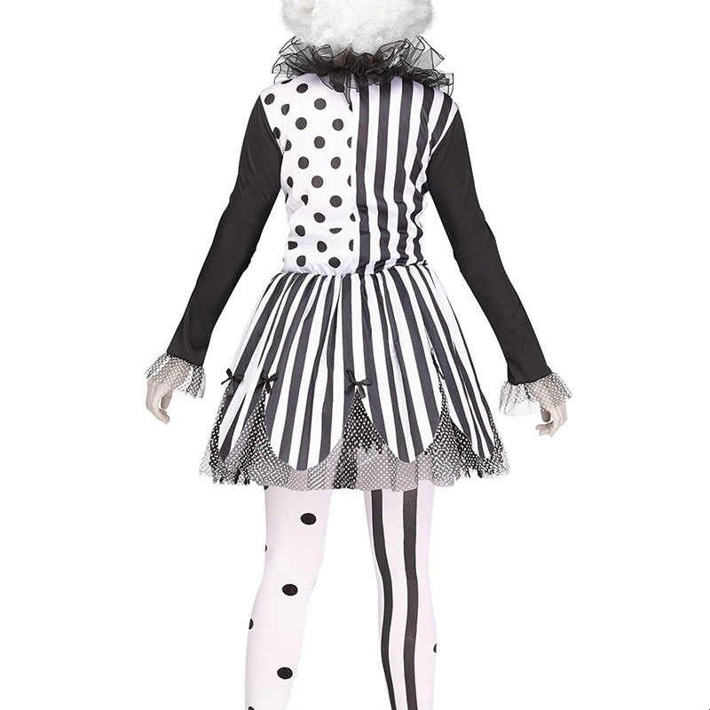 New Black And White Clown Dres - огляд і ціна Ethnic Wear In Fashion